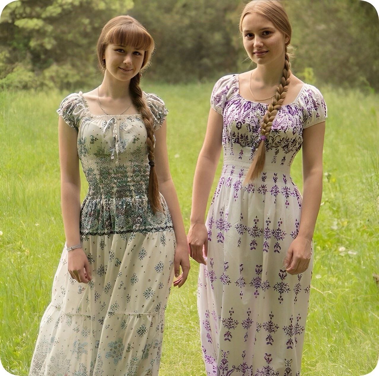 Slavic girls underwear in Ankan